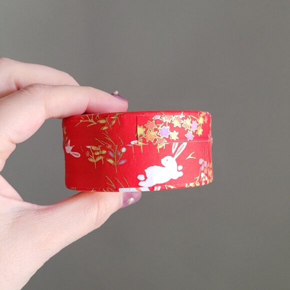 New Japanese Tea Canister - Rabbit Design - Picture 4 of 7